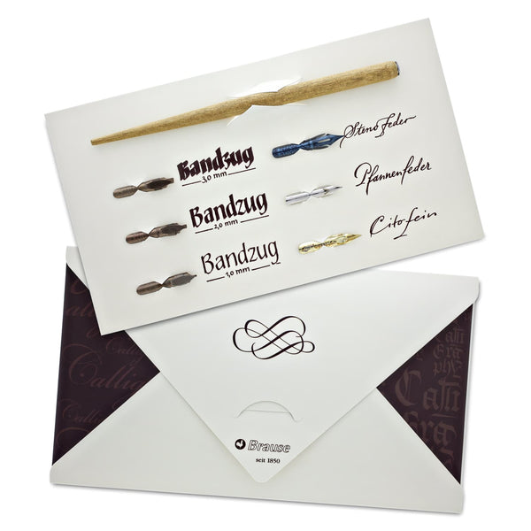 Shop Brause calligraphy and drawing nib sets online at Modulor