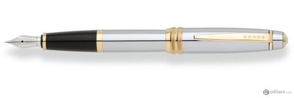 Cross Bailey Fountain Pen in Polished Chrome with Medium Nib
