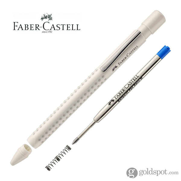 Faber-Castell Grip Harmony Ballpoint Pen in Dapple Grey - Goldspot Pens