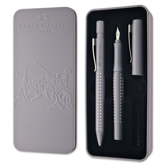 Faber-Castell Grip 2010 Harmony Fountain Pen, Coconut Milk Medium