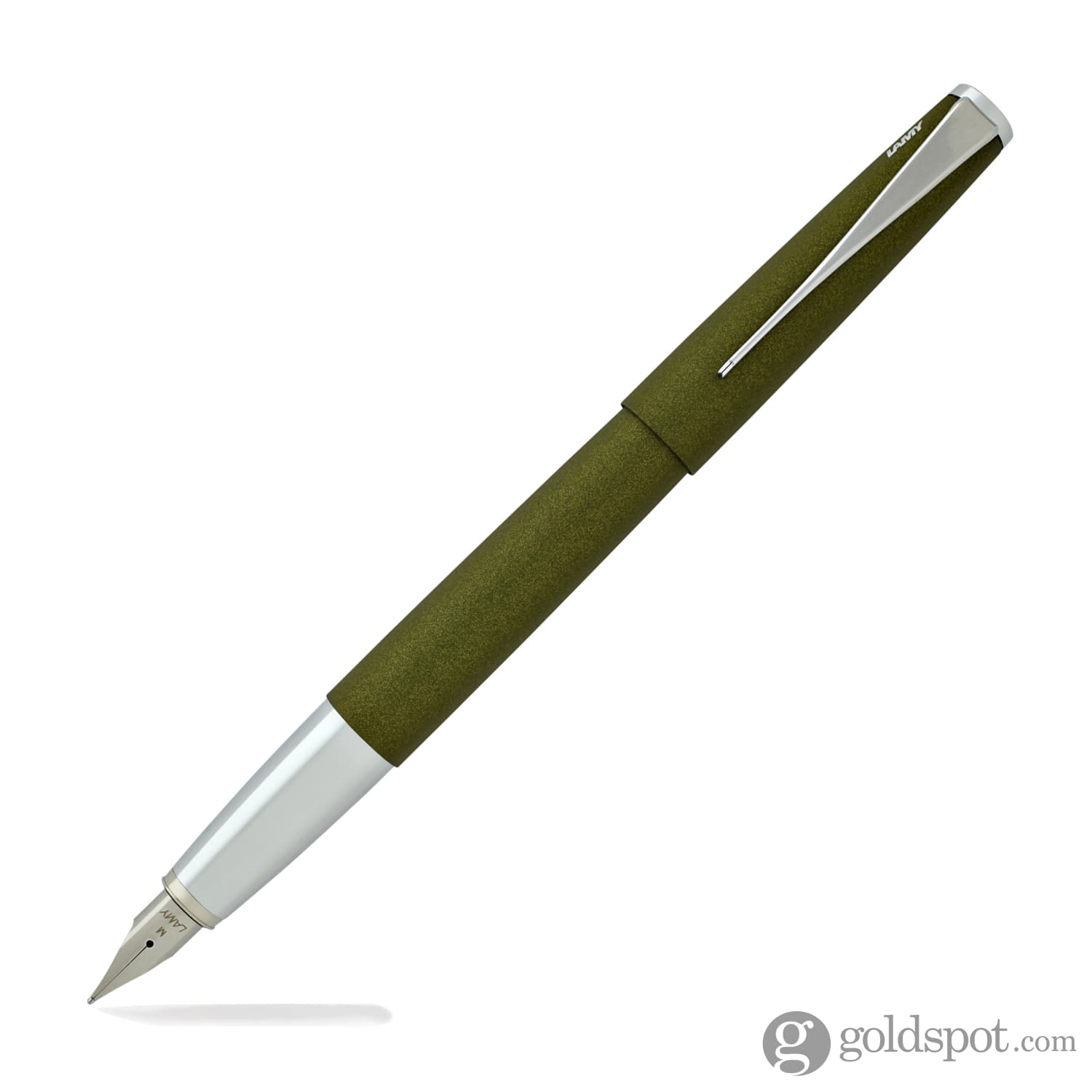 LAMY Studio Fountain Pen in Olive Green Goldspot Pens