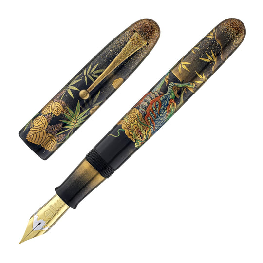 Pilot Namiki Sterling Collection Fountain Pen in Dragon - 18K Gold -  Goldspot Pens