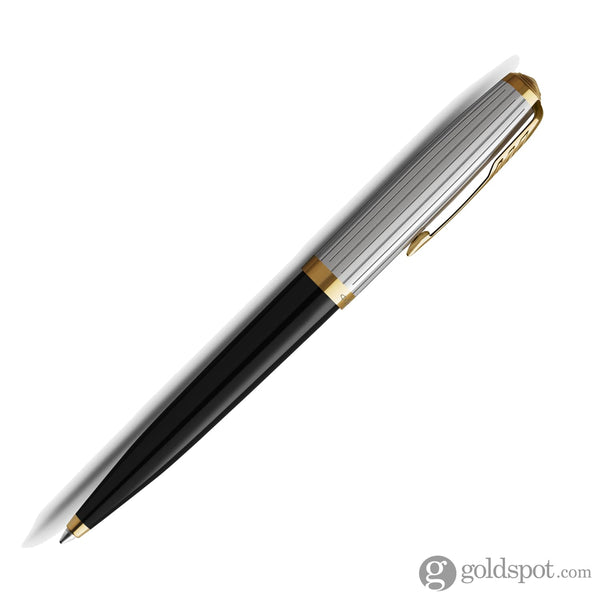 Parker 51 Premium Fountain Pen in Black with Gold Trim - Goldspot Pens