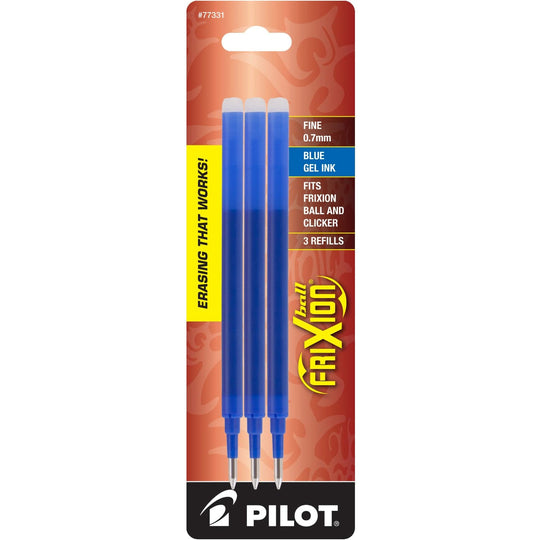 Pilot FriXion Point Erasable Gel Pens, Extra Fine Point, Assorted Ink,  3/Pack (31579)