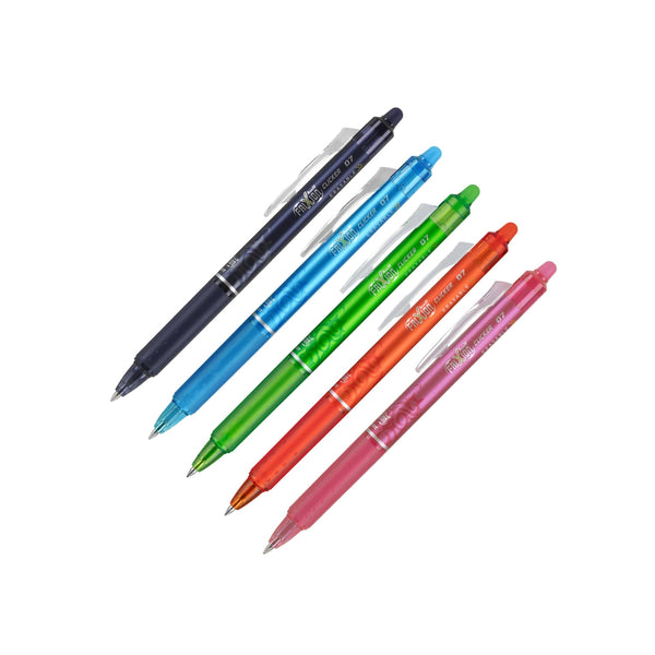 Pilot FriXion Clicker Erasable Gel Pens in White - Extra Fine