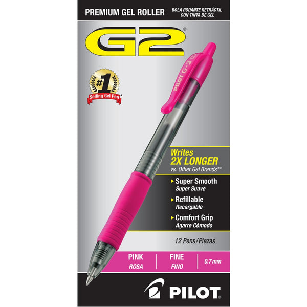 Pilot G2 Retractable Brilliant Metallic Gel Ink Pens in Assorted Color -  Goldspot Pens