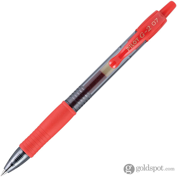 Pilot G-Tec-C Gel Pen in Red - Ultra Fine Point - Goldspot Pens