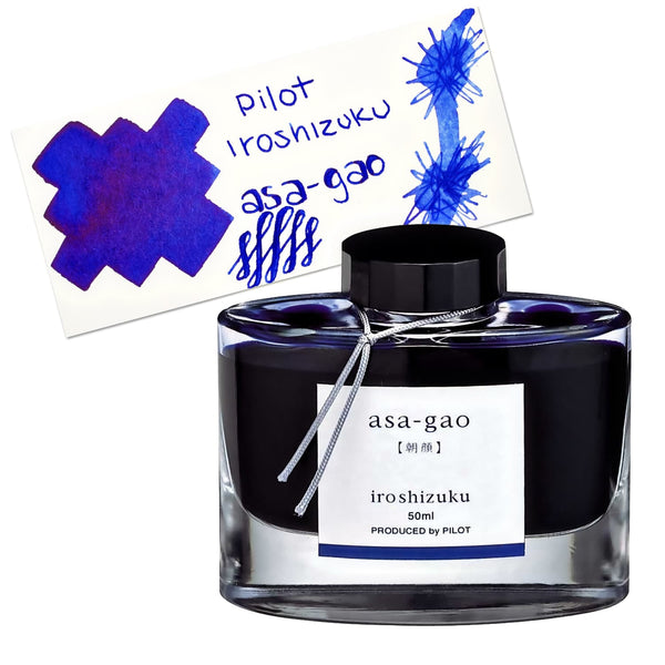 PILOT Iroshizuku Bottled Fountain Pen Ink, Tsuki-Yo, Moonlight (Teal) 50ml  Bottle (69205)