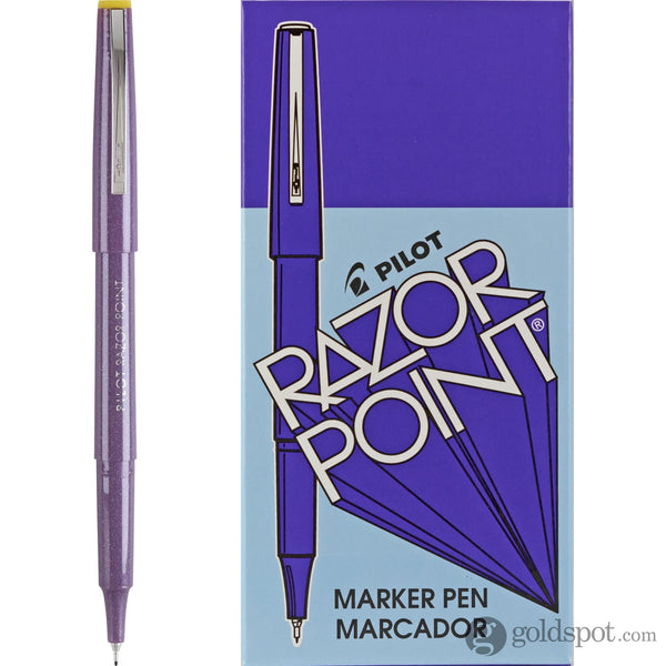 PILOT MARKER SILVER METALLIC EXTRA FINE - 072838418012