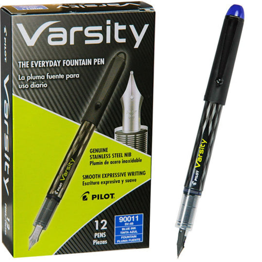 ZEBRA Fuente - Disposable Fountain Pen - Blue Ink - Pack of 3 - Yahoo  Shopping