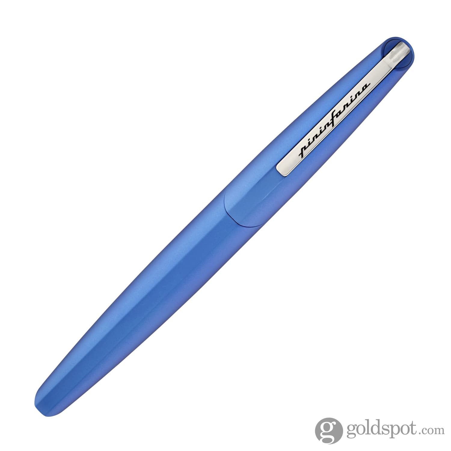 Getand Varen Faeröer Pininfarina PF Two Fountain Pen in Blue - Goldspot Pens