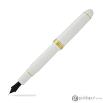 Platinum 3776 Century Fountain Pen in Chenonceau White - 14K Gold Nav Image 4