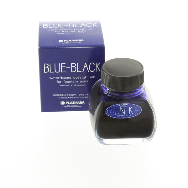 PILOT NAMIKI BLACK FOUNTAIN PEN INK 60ML BOTTLE WITH RESERVOIR