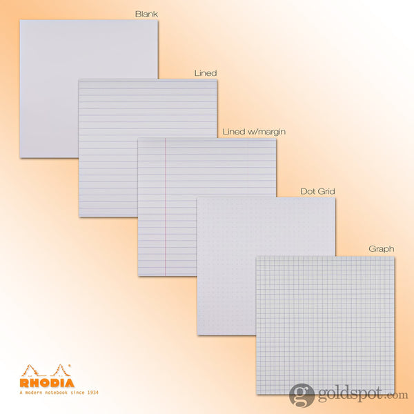 Rhodia Pad Wire Bound 6 X 8.25. Ready for shipping at