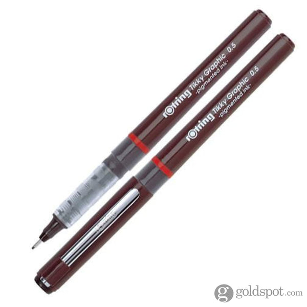 Rotring Tikky Graphic Fineliner Fiber Tip Pen - 0.3mm - Goldspot Pens