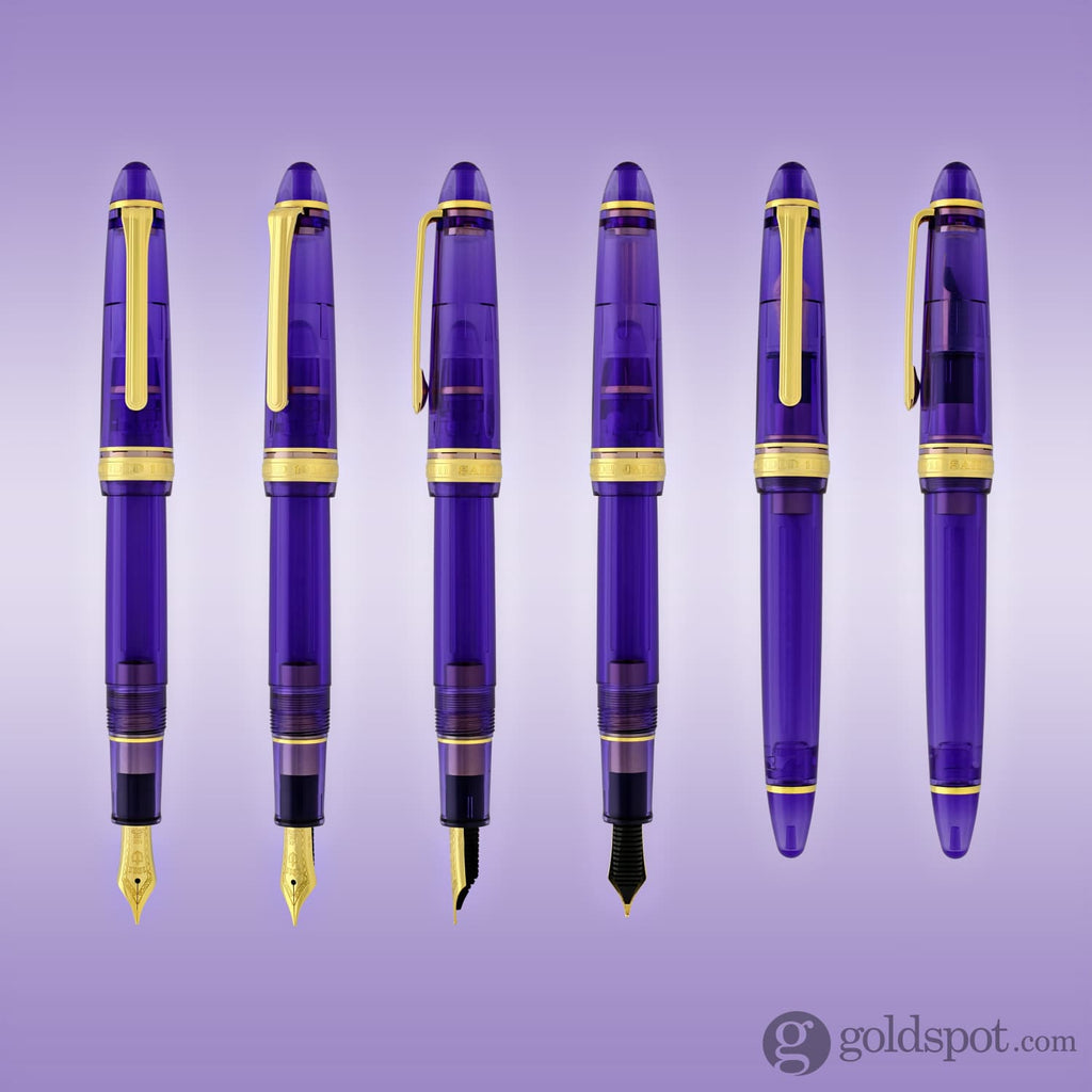 amethyst gemstone fountain pen