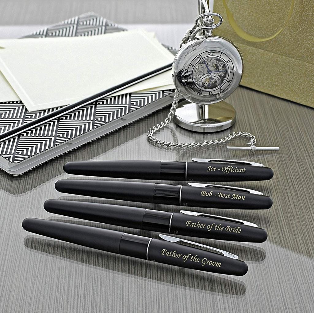 engraved pilot metropolitan pens