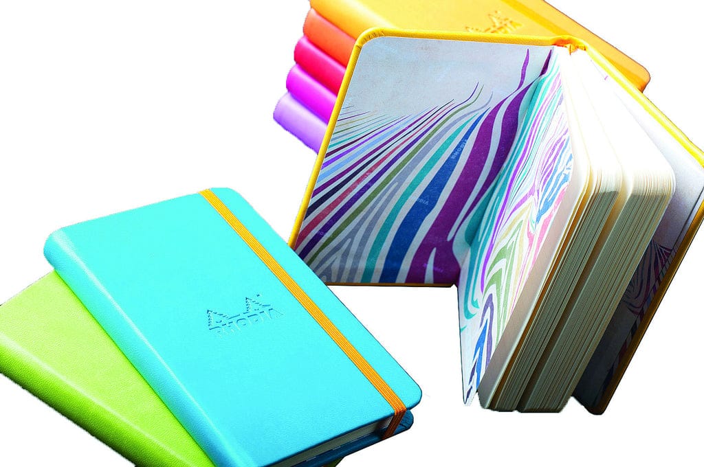 rhodia rhodiarama range of journals