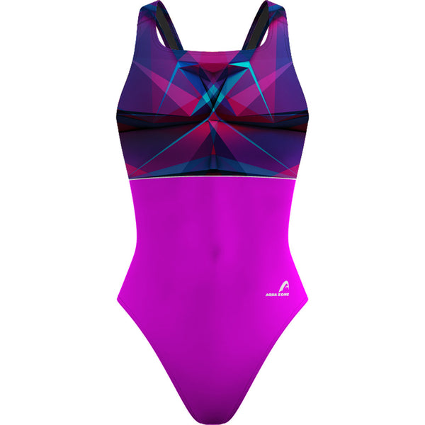 Traje de baño para competencia natación mujer | Aquazone – Aquashop