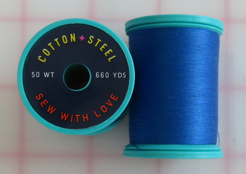 Dark Sapphire Cotton And Steel Thread