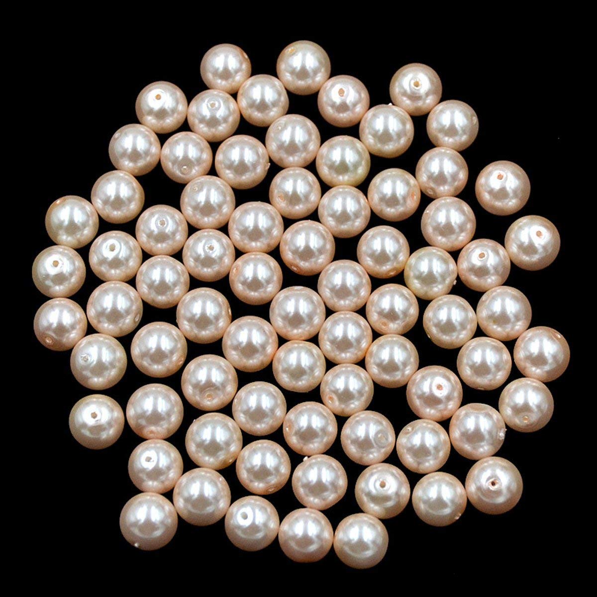 Top Quality Czech Satin Luster Glass Pearl Round Loose Beads Bag 2 Ad Beads 3679