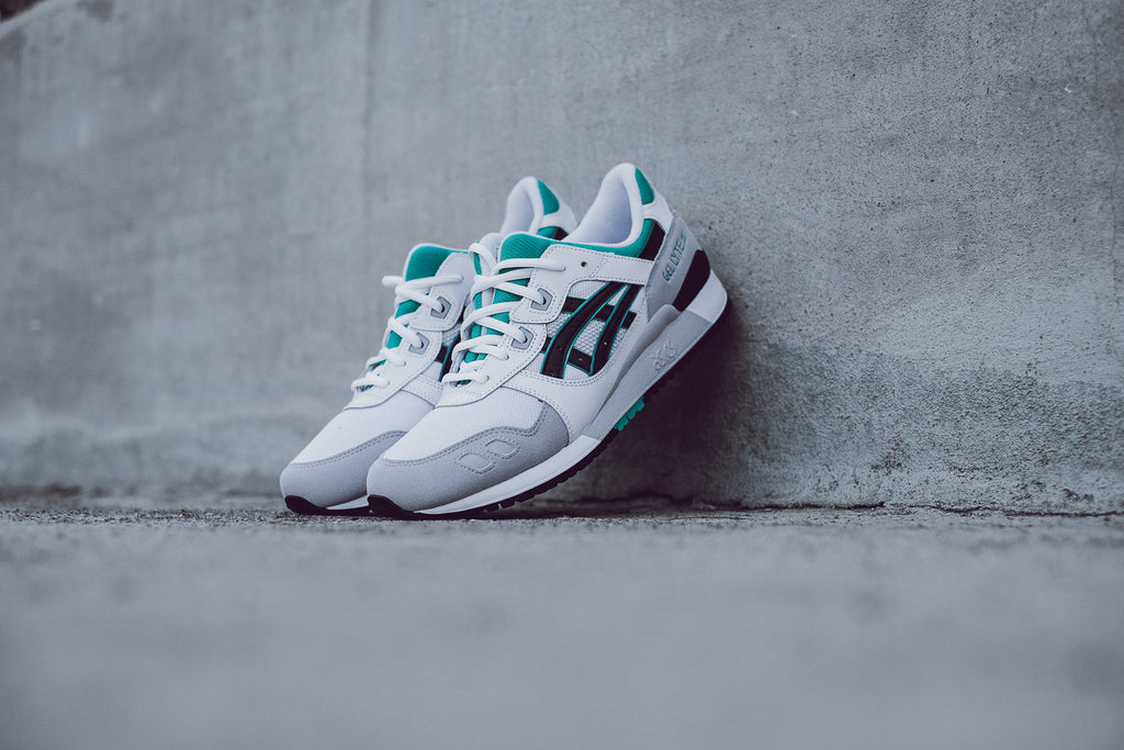 asics gel lyte white black