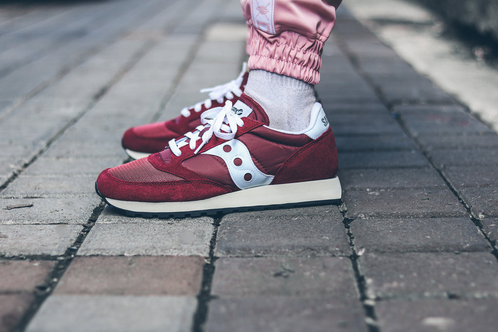 saucony jazz burgundy