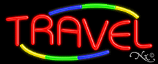 Travel Red Border B G Y | Travel Red Border B G Y | Travel Signs