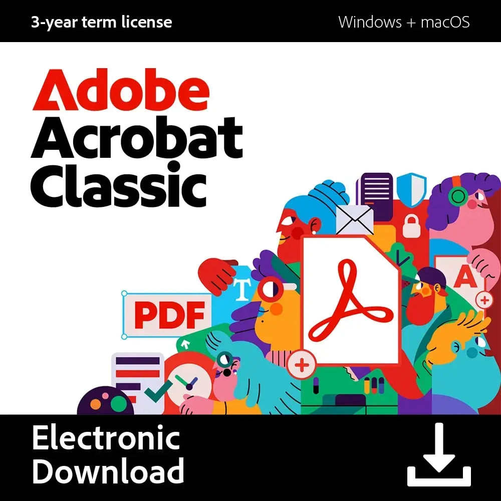 Adobe Acrobat Classic Digital Download (3-Year License)