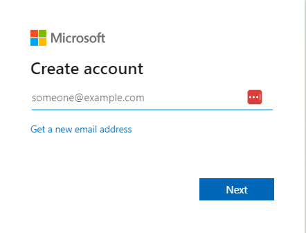 Create a Microsoft Account