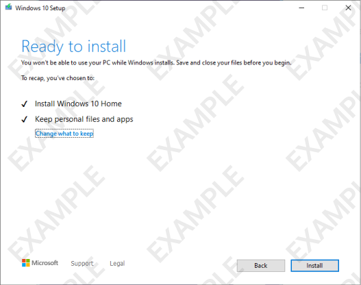 Windows 10 Download & Installation Instructions