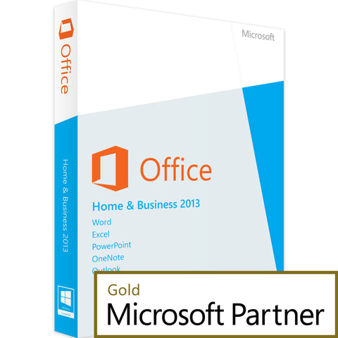 microsoft office 2013 home and business retail box