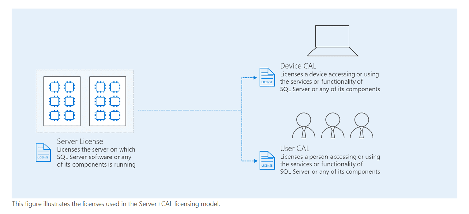 microsoft sql user cal