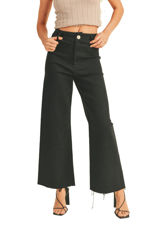 Faux Suede Bell Bottom Pants - Salt & Soul