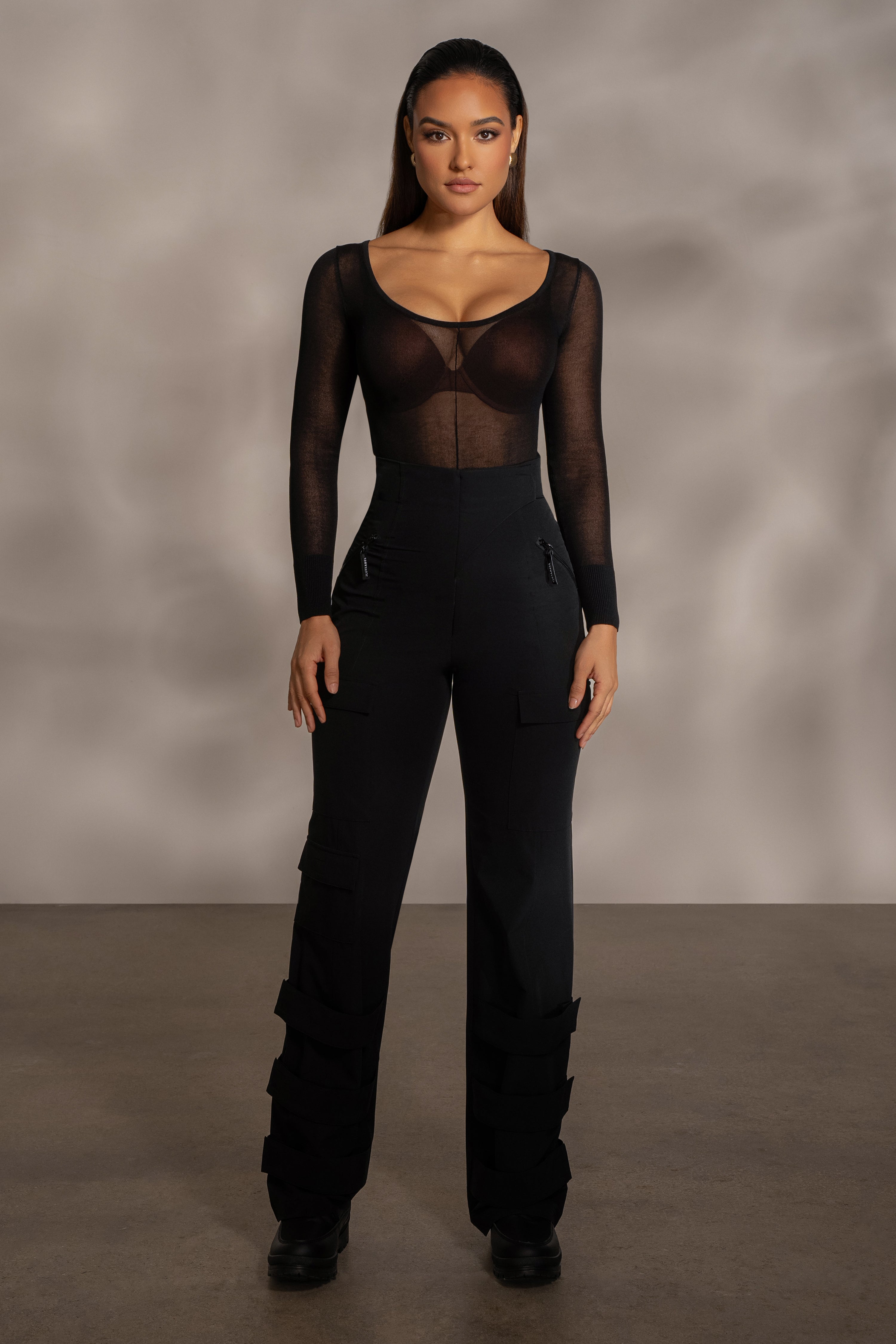 Black Incomparable Lace Bodysuit