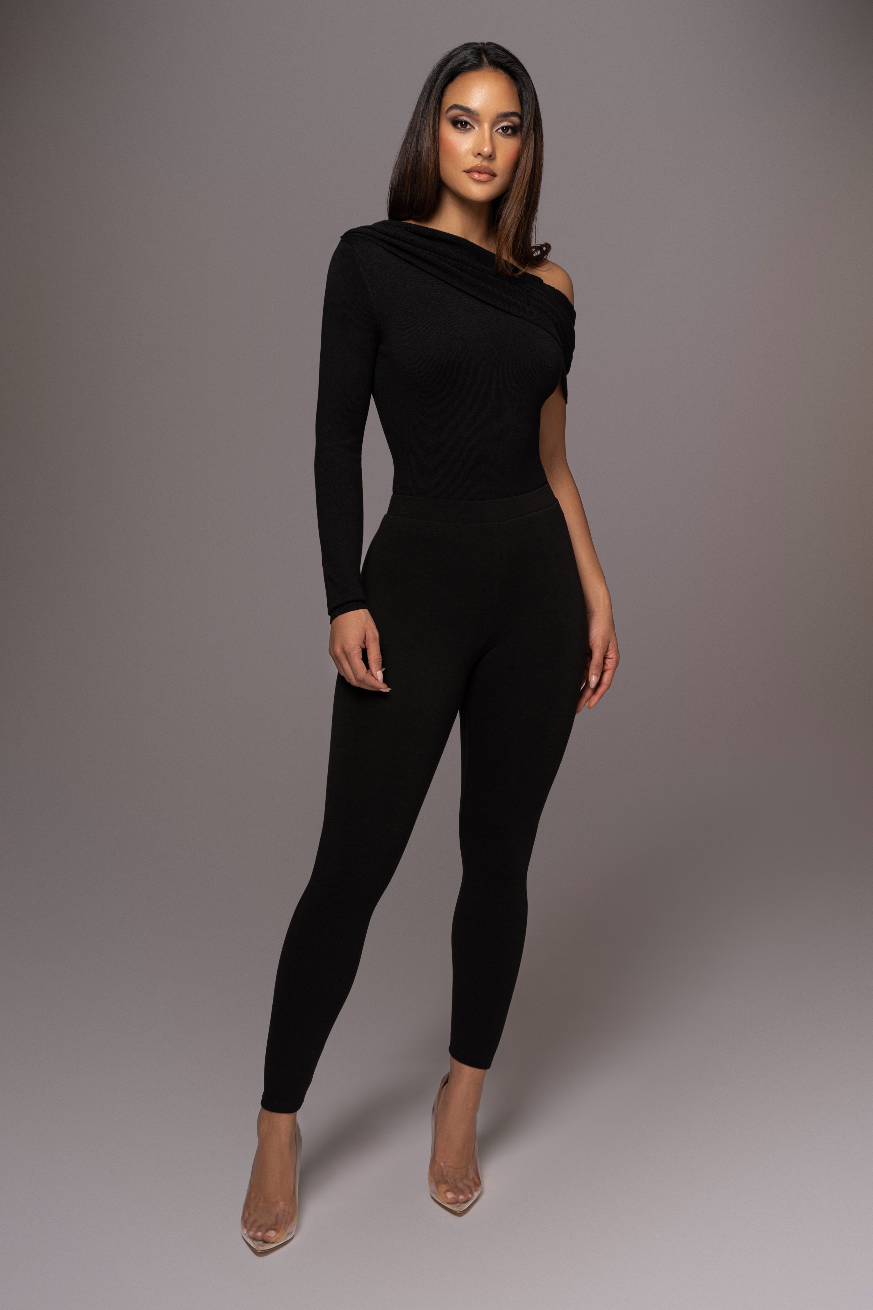 KADY seamless shapewear jumpsuit unitard BLACK – The Label by Cezara