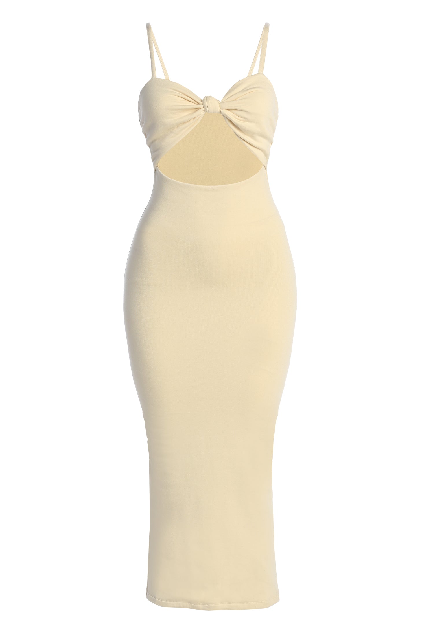 Ivory By My Side Cutout Dress