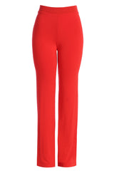Jluxbasix Red Not So Yoga Pants