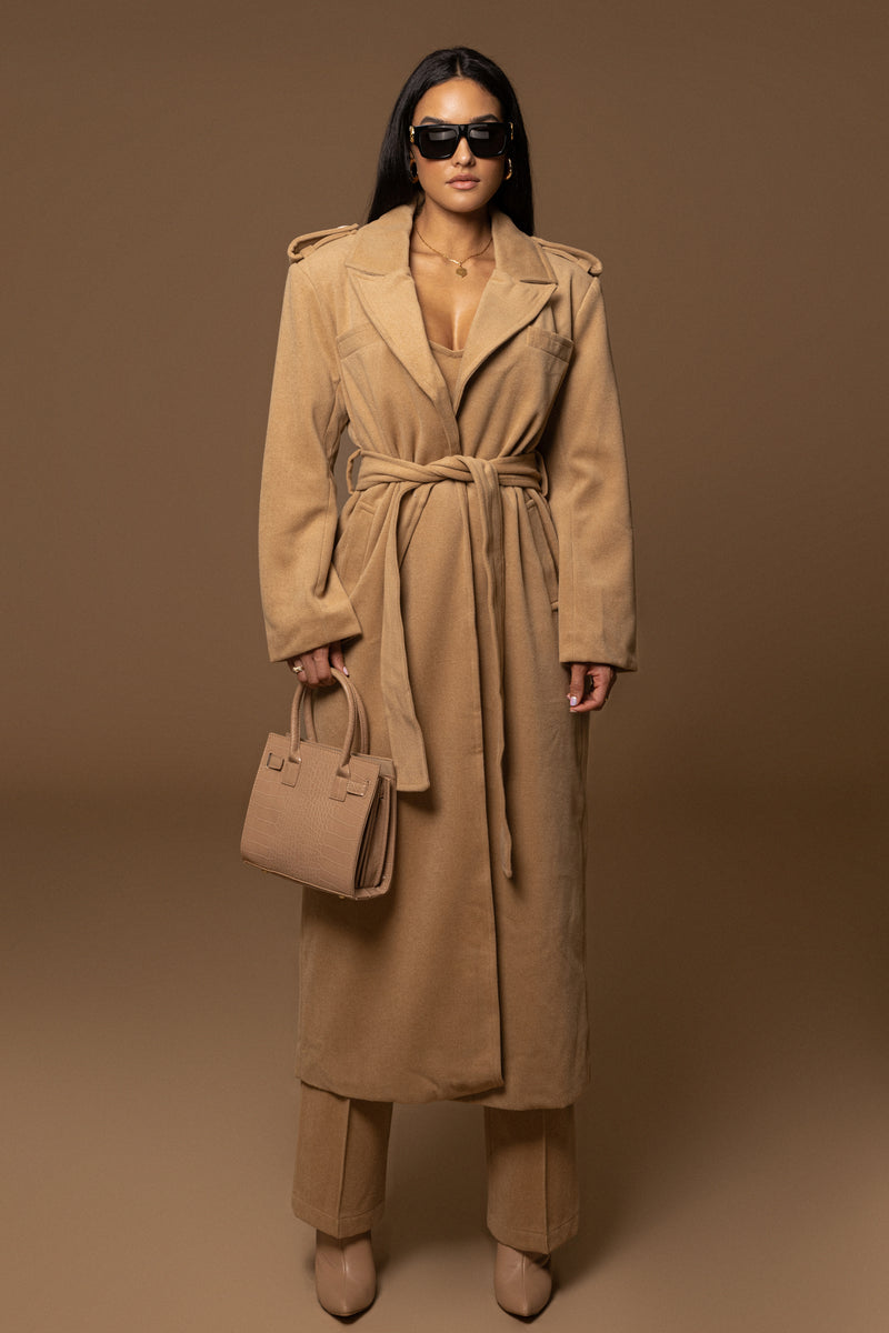 限定値下]soe Belted Wool Coat cnema.fr