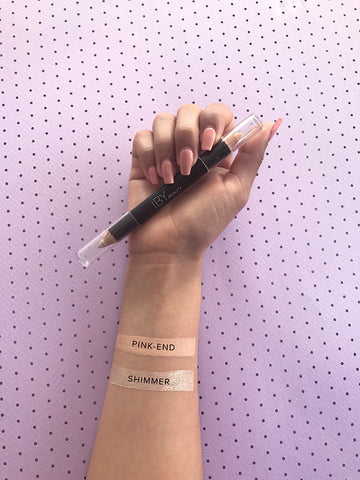 IBY Beauty Dual Brow Highlighter Swatch