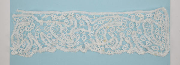 vintage antique handmade needle lace