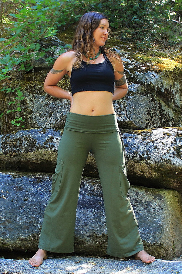 cargo yoga pants