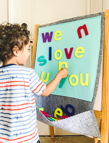 Playroom Alphabet Board