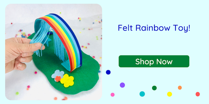 St Patricks Day Gifts Rainbow Toy