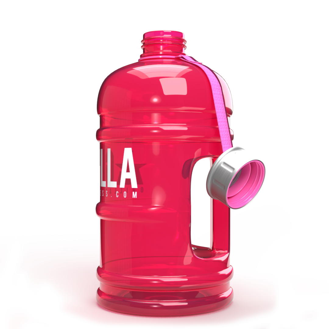 Free Soul Protein Shaker Flasche 400ml mit Mixball | Pink | BPA Frei | Mini Wasserflasche für Proteinshakes | Klein & Griffig & Temperatursicher