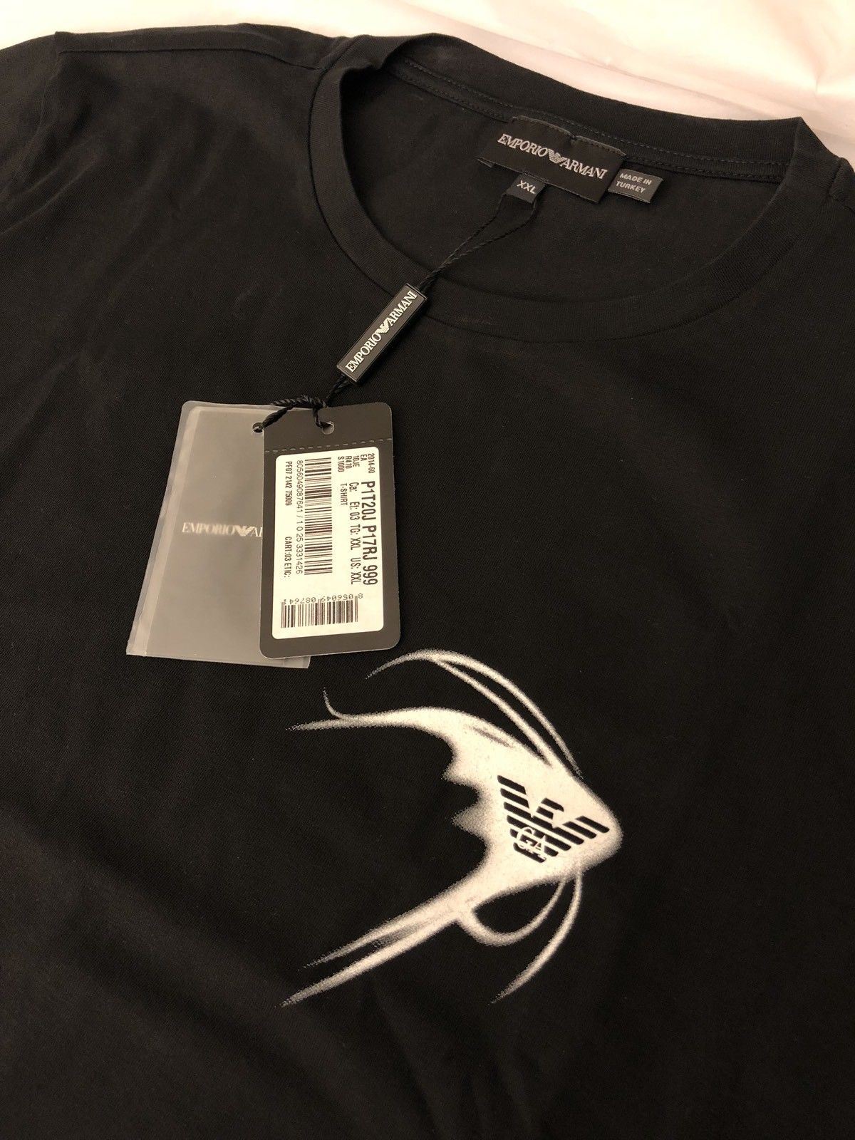 armani t shirt xxl