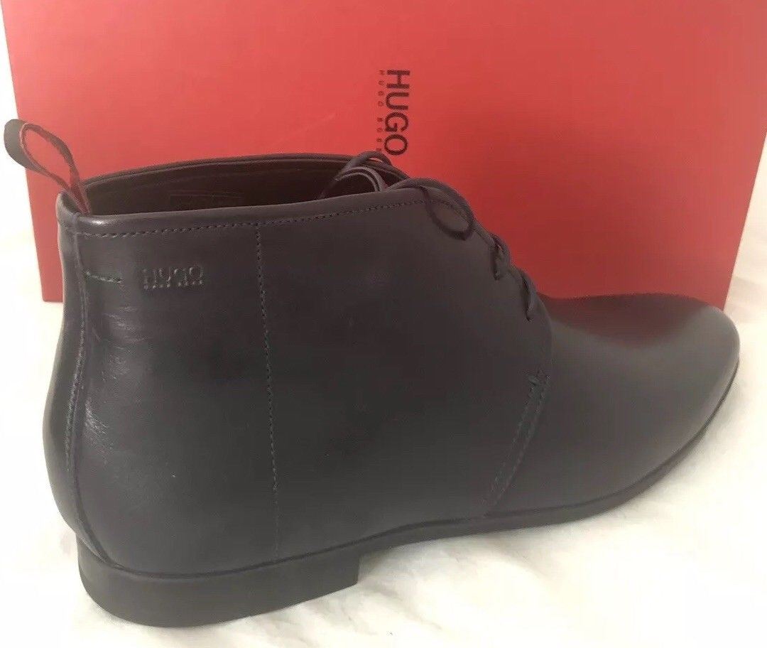 hugo boss dark blue boots