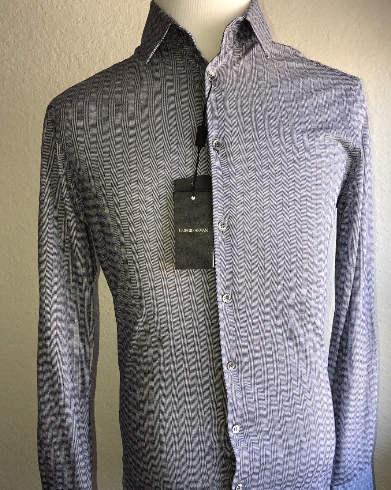 giorgio armani men's dress shirts