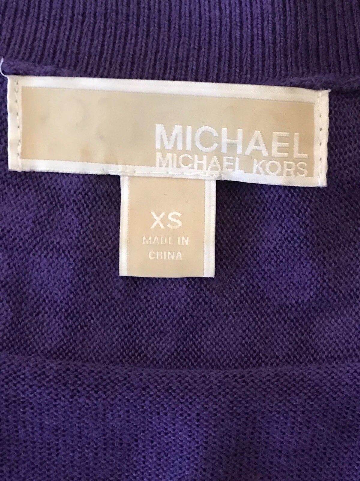 michael kors sweaters womens purple