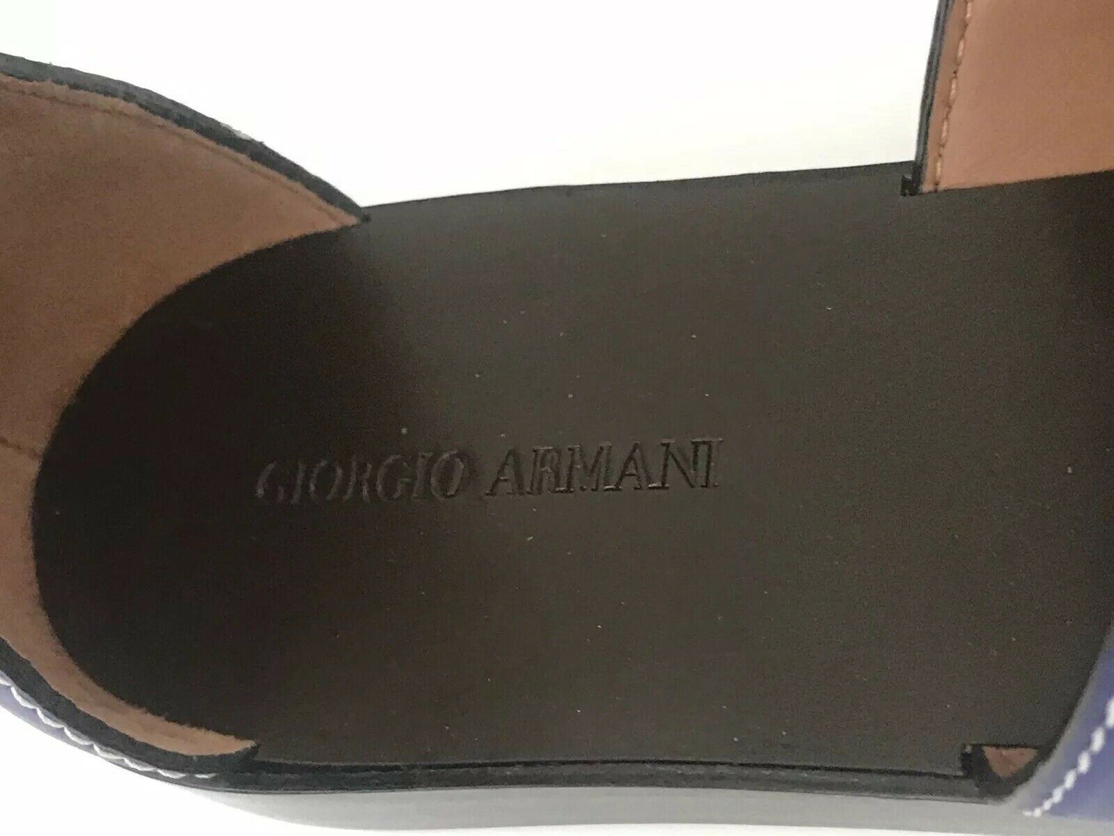 armani flat shoes